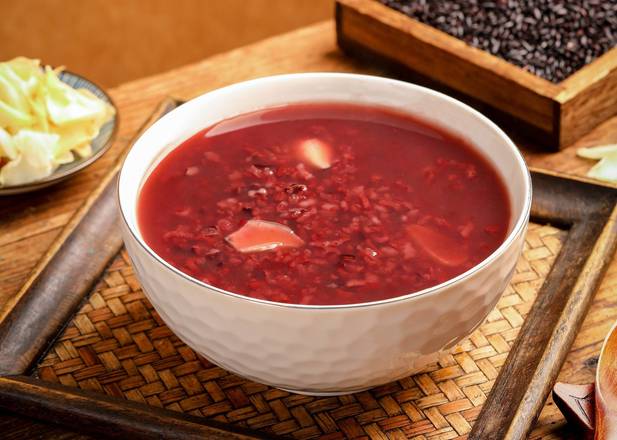 香甜紫米粥 Brown Rice Congee